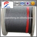 zinc coated aircraft steel wire rope